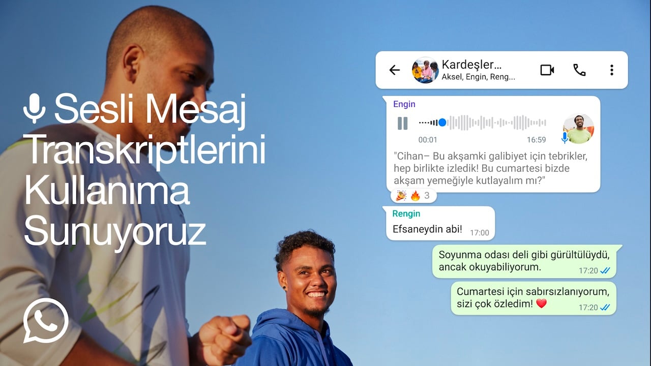 WhatsApp Sesli Mesaj Transkriptleri Özelliğini Kullanıma Sundu